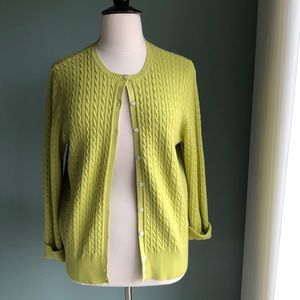 Tommy Hilfiger cable cardigan 1X